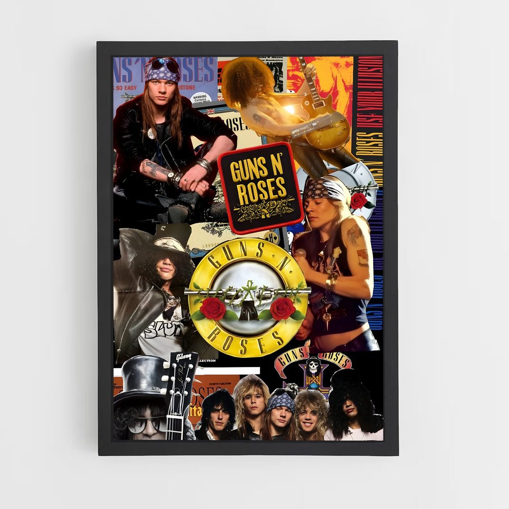 guns-n-roses-16 cadre Noir