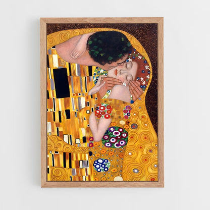 gustav-klimt-2 cadre Bois clair