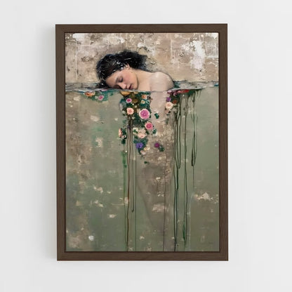 gustav-klimt-7 cadre Bois foncé