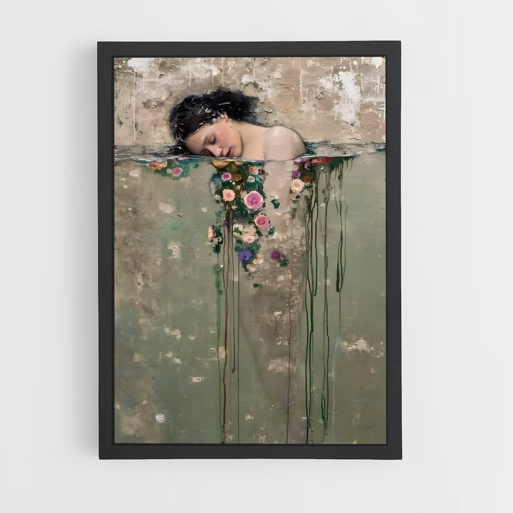 gustav-klimt-7 cadre Noir
