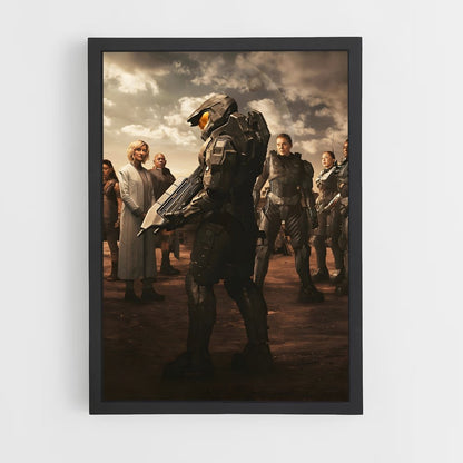 halo-12 cadre Noir