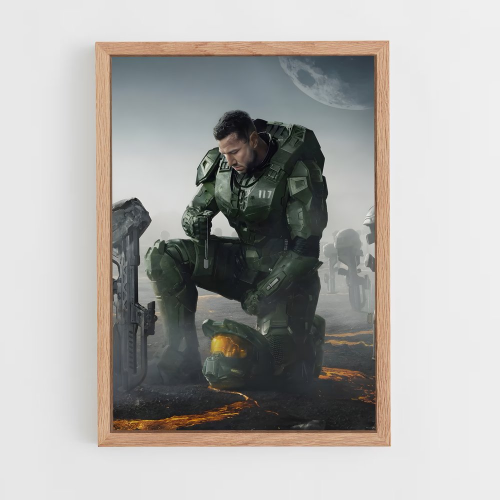 halo-15 cadre Bois clair