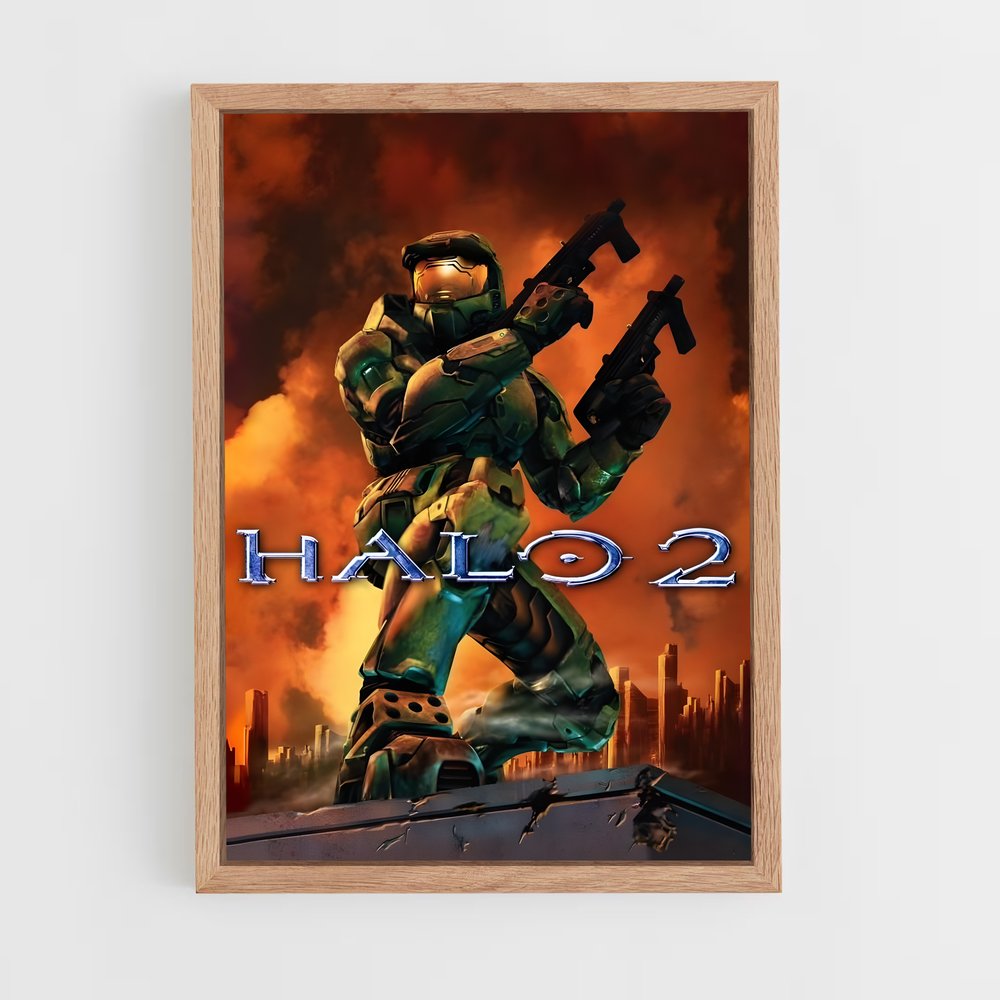 halo-16 cadre Bois clair