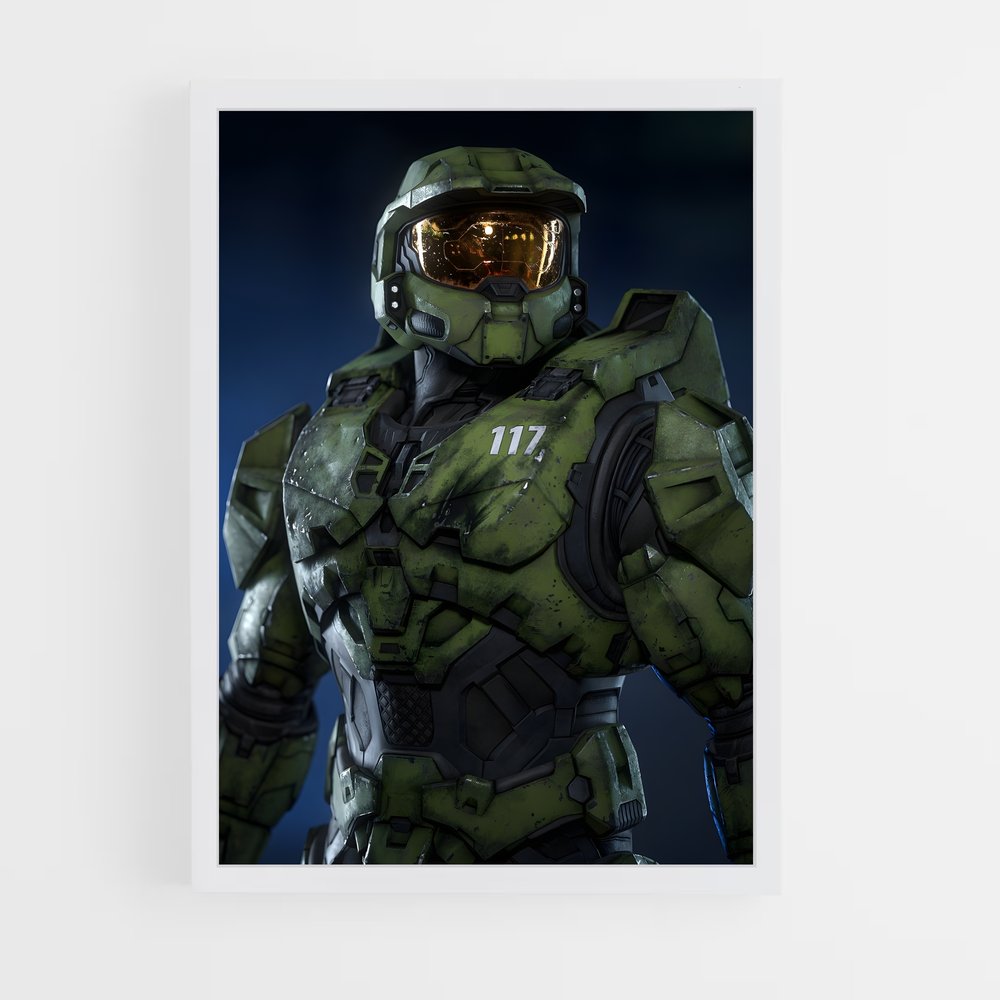 halo-5 cadre Blanc