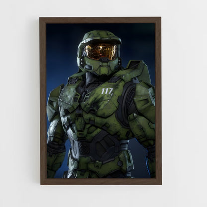 halo-5 cadre Bois foncé
