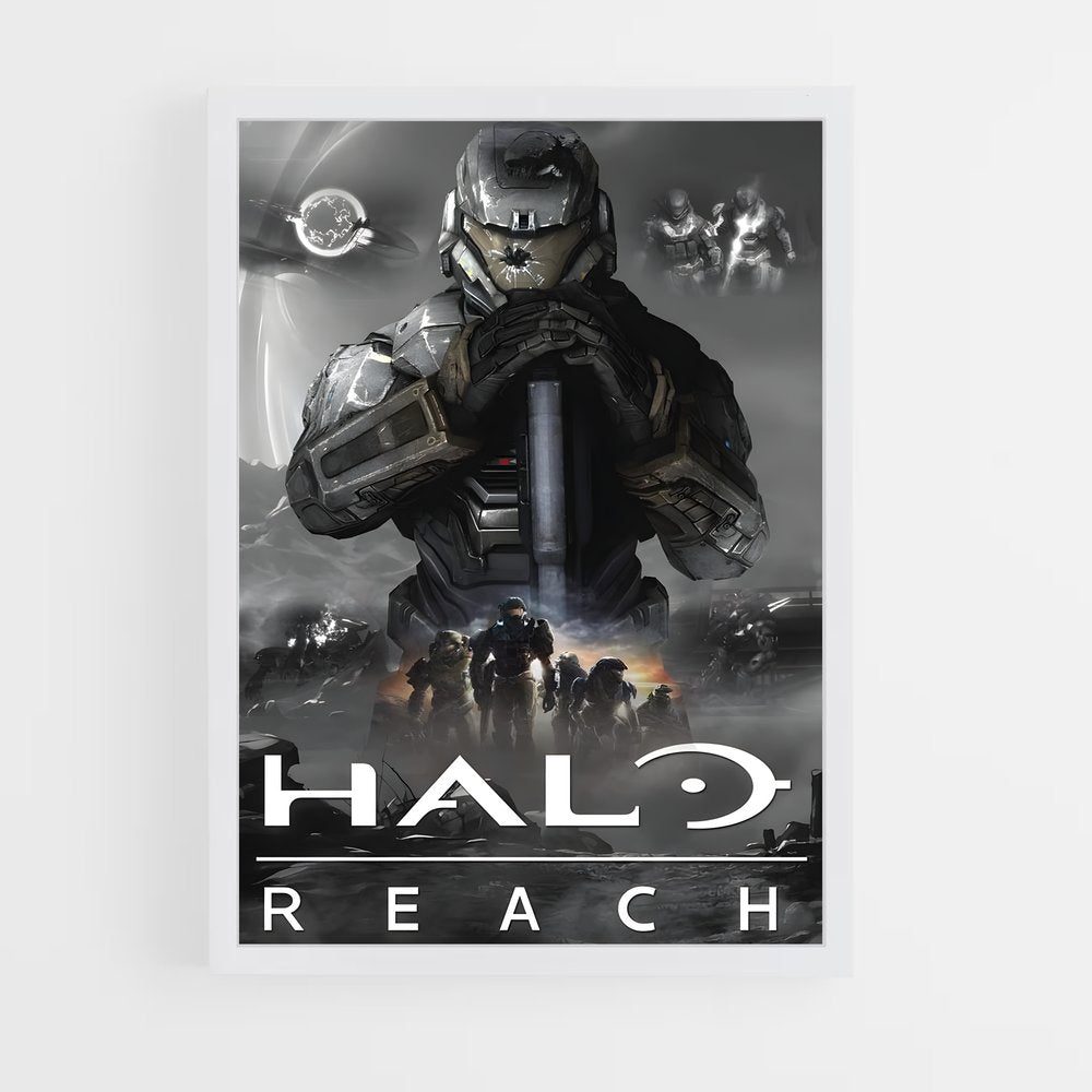 halo-6 cadre Blanc