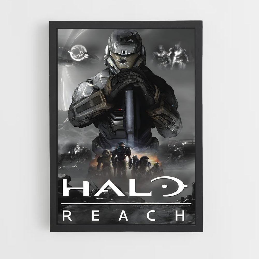 halo-6 cadre Noir