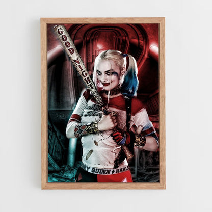 Póster Harley Queen Buenas Noches