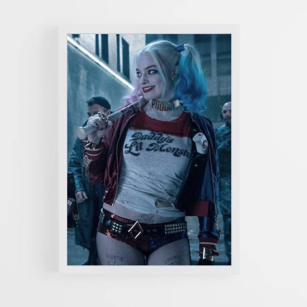 Póster Harley Queen Sonrisa