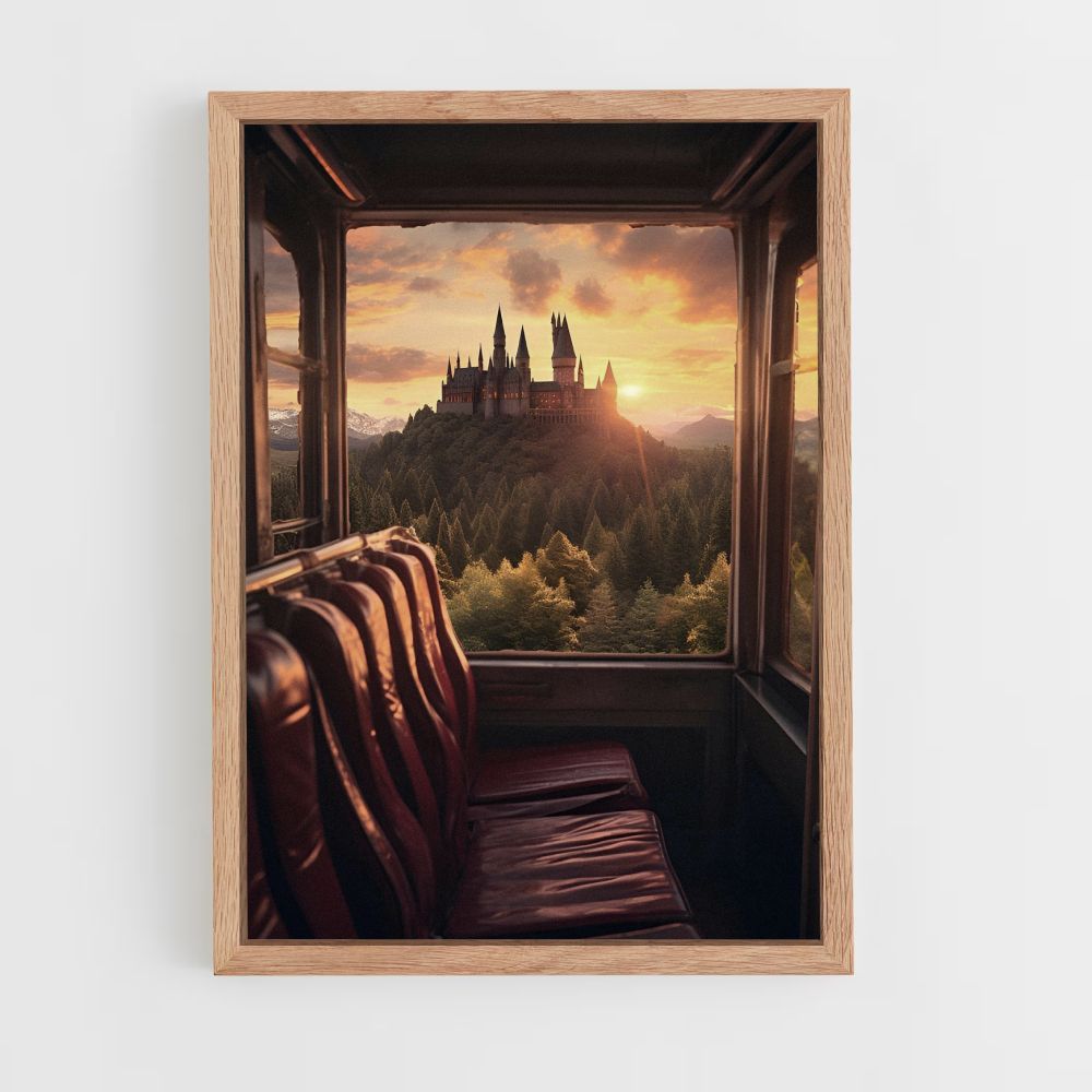 Tren de Hogwarts Póster