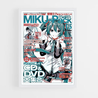 Paquete de carteles Miku