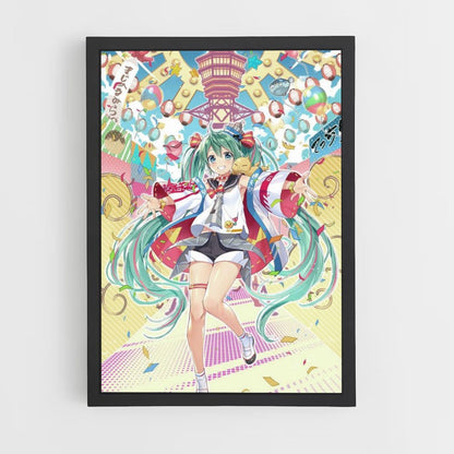 Cartel Fiesta Hatsune Miku