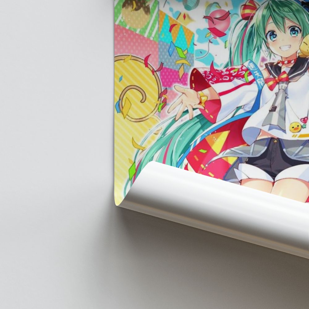 Cartel Fiesta Hatsune Miku