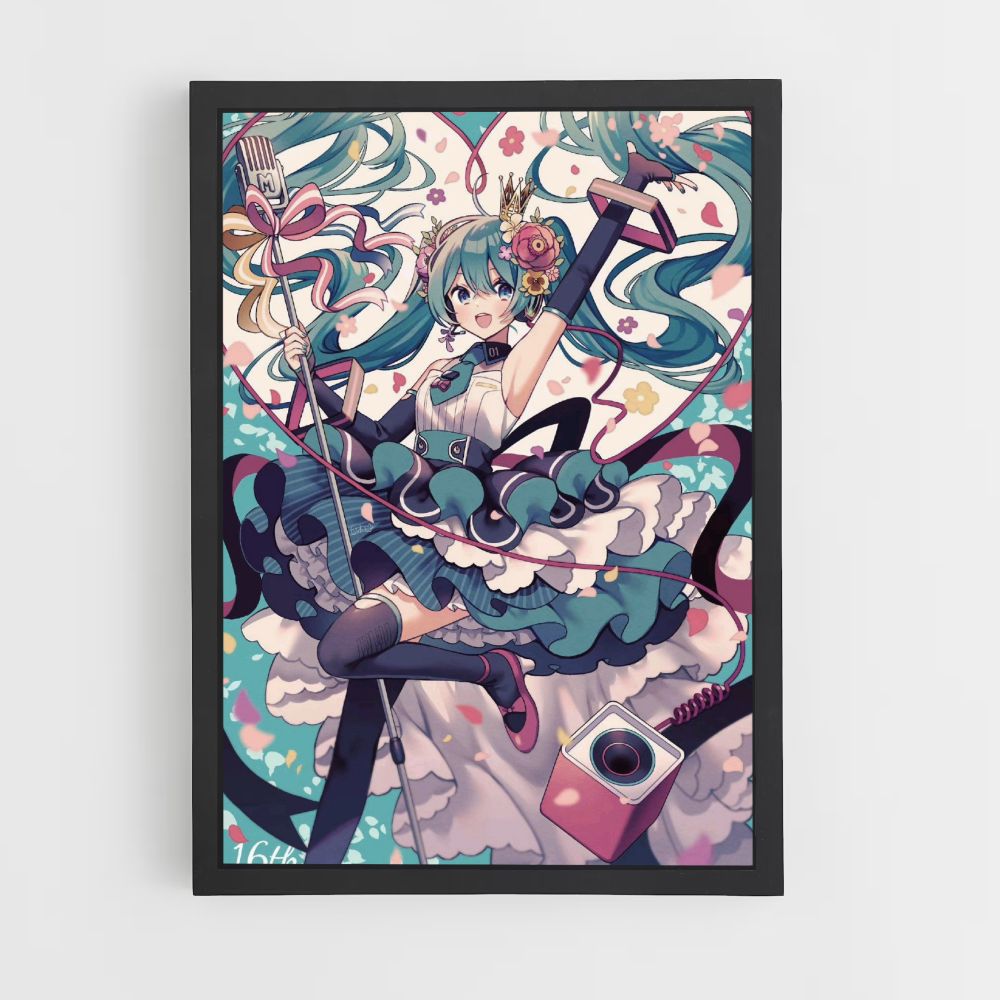 Póster Miku Danza