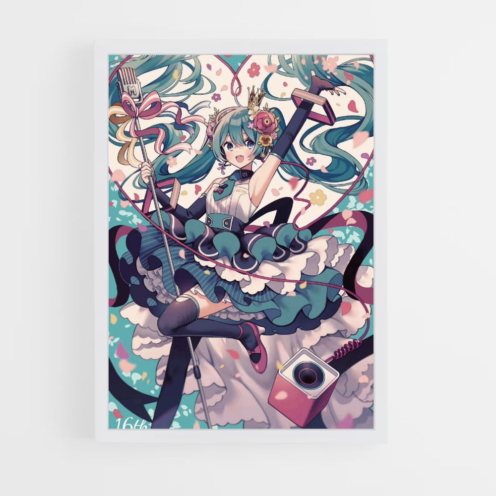 Póster Miku Danza