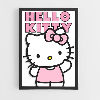 hello-kitty-10 cadre Noir