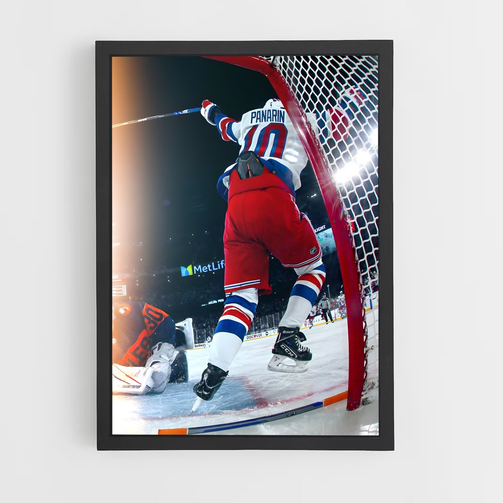 hockey-1 cadre Noir