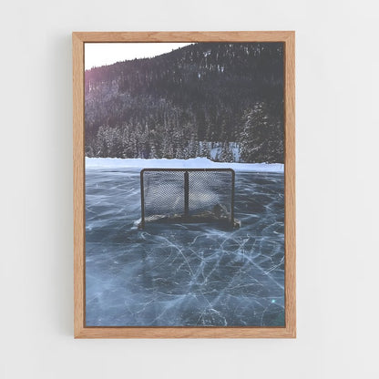 hockey-11 cadre Bois clair