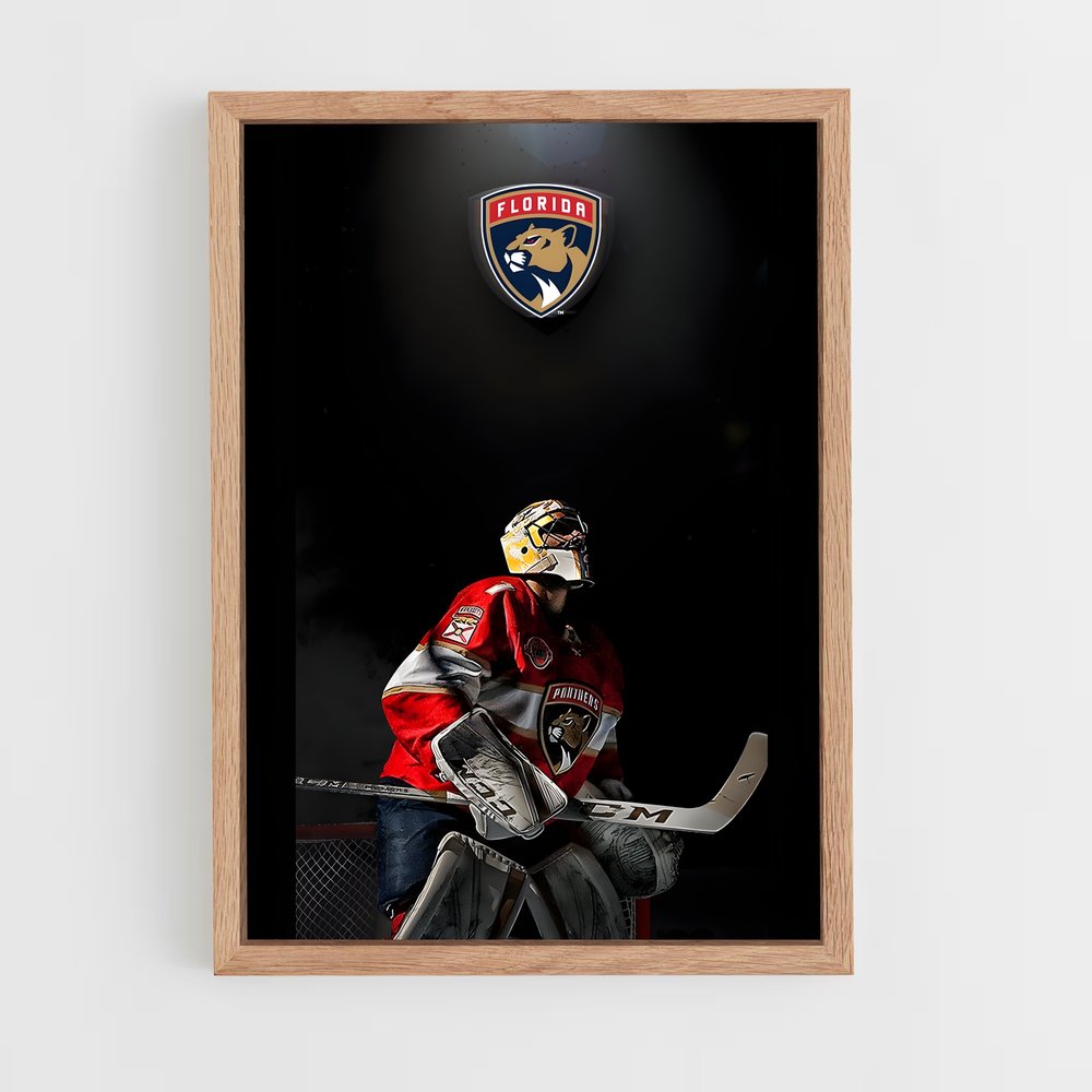 hockey-9 cadre Bois clair