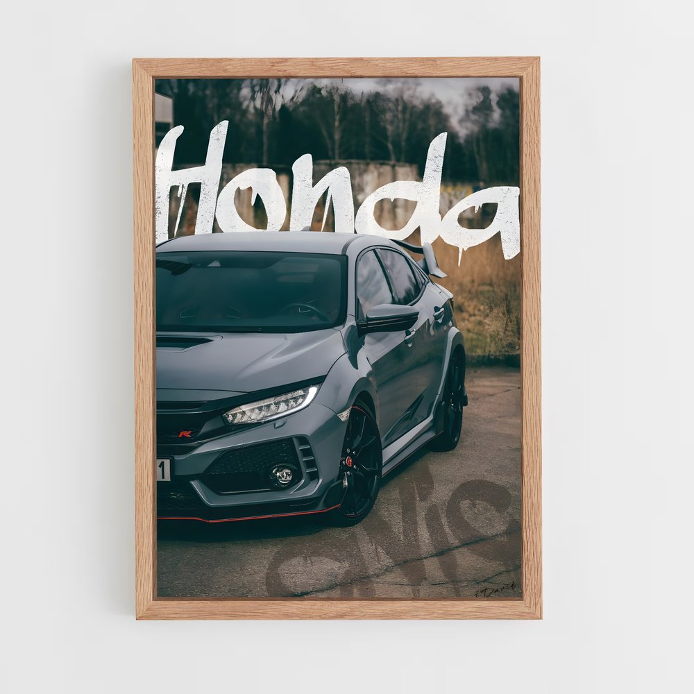 honda-3 cadre Bois clair