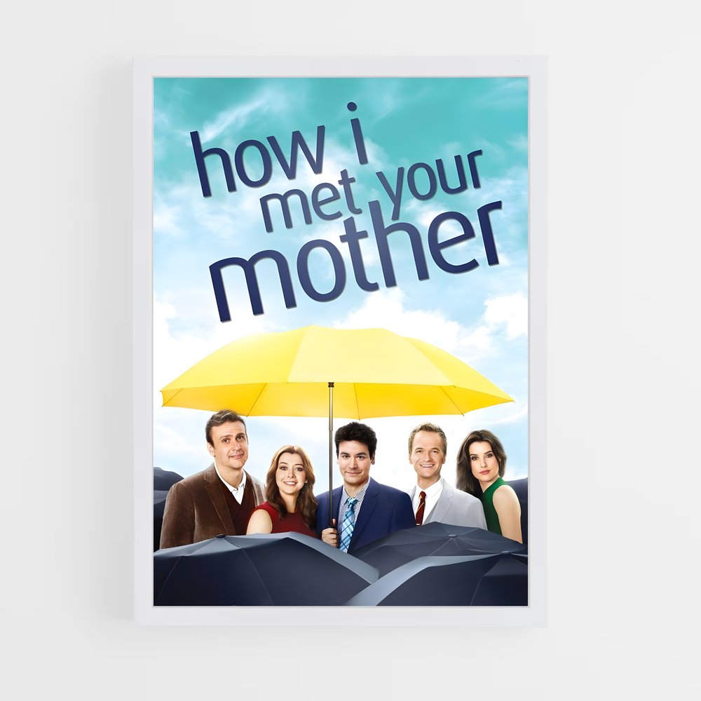 how-i-met-your-mother-1 cadre Blanc