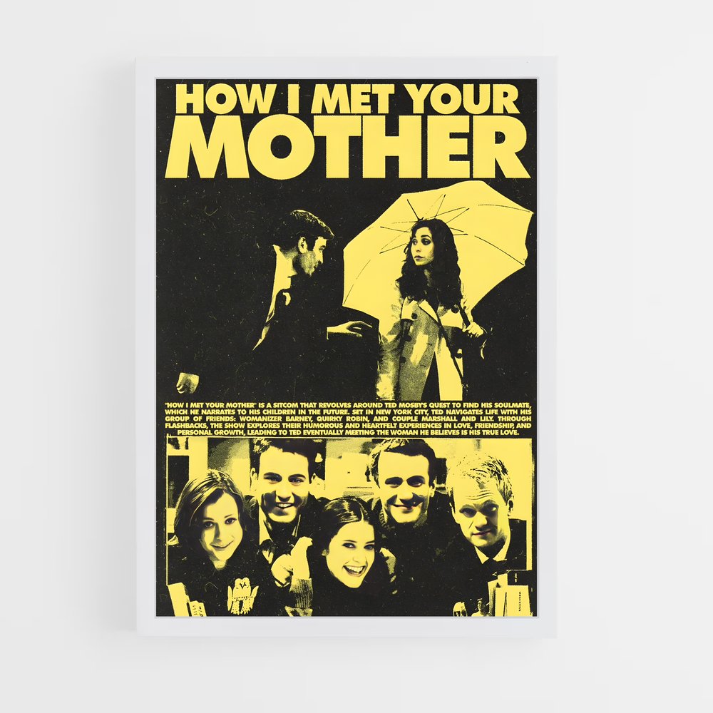 how-i-met-your-mother-2 cadre Blanc