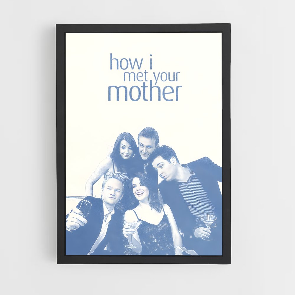 how-i-met-your-mother-4 cadre Noir