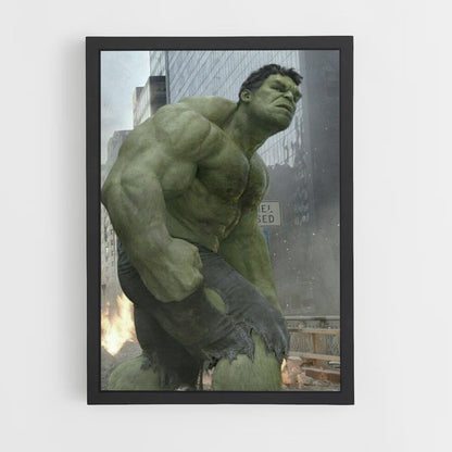 Póster Hulk Vengadores