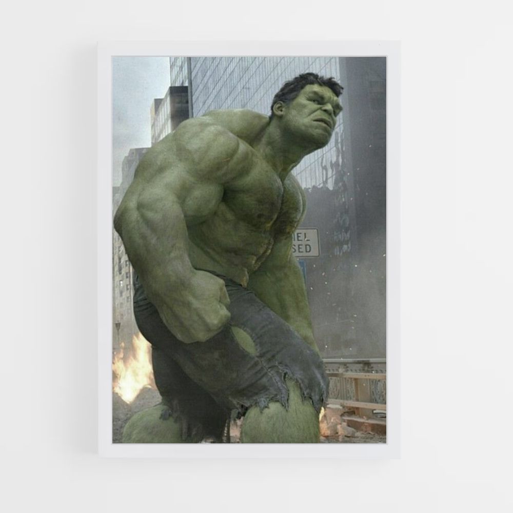 Póster Hulk Vengadores