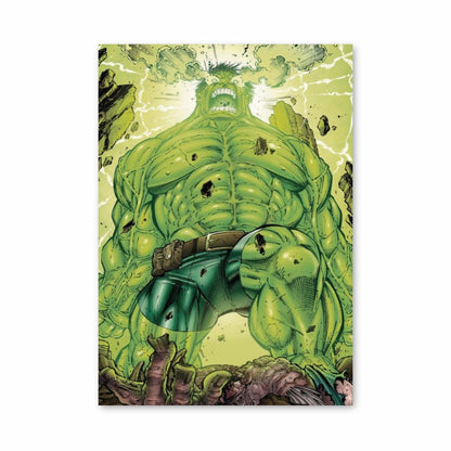 Póster Hulk radiactivo