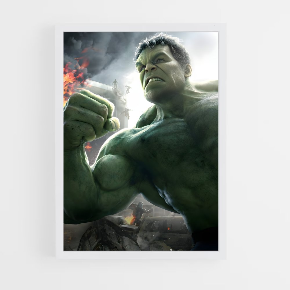 hulk-9 cadre Blanc