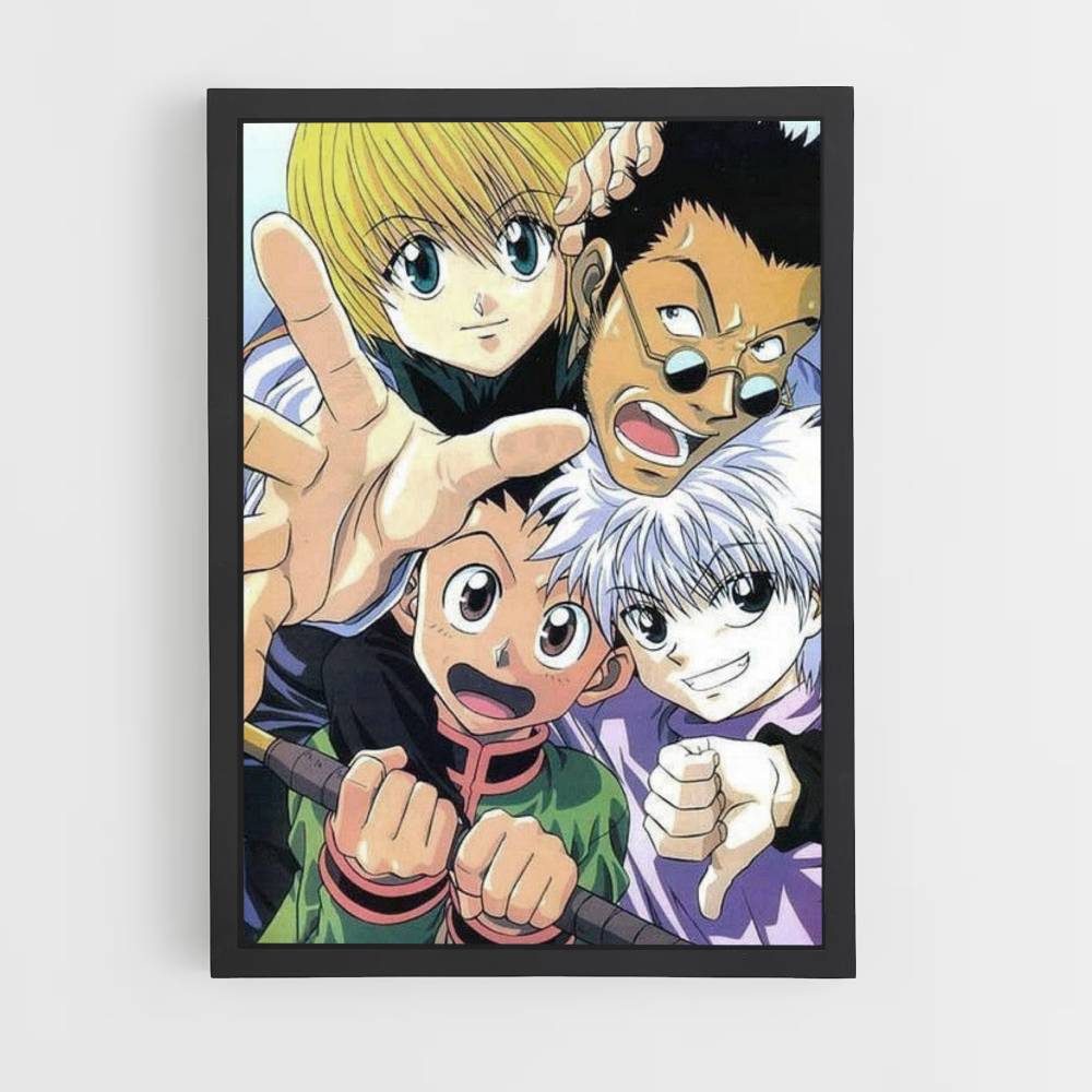 HunterxHunter Vintage Póster