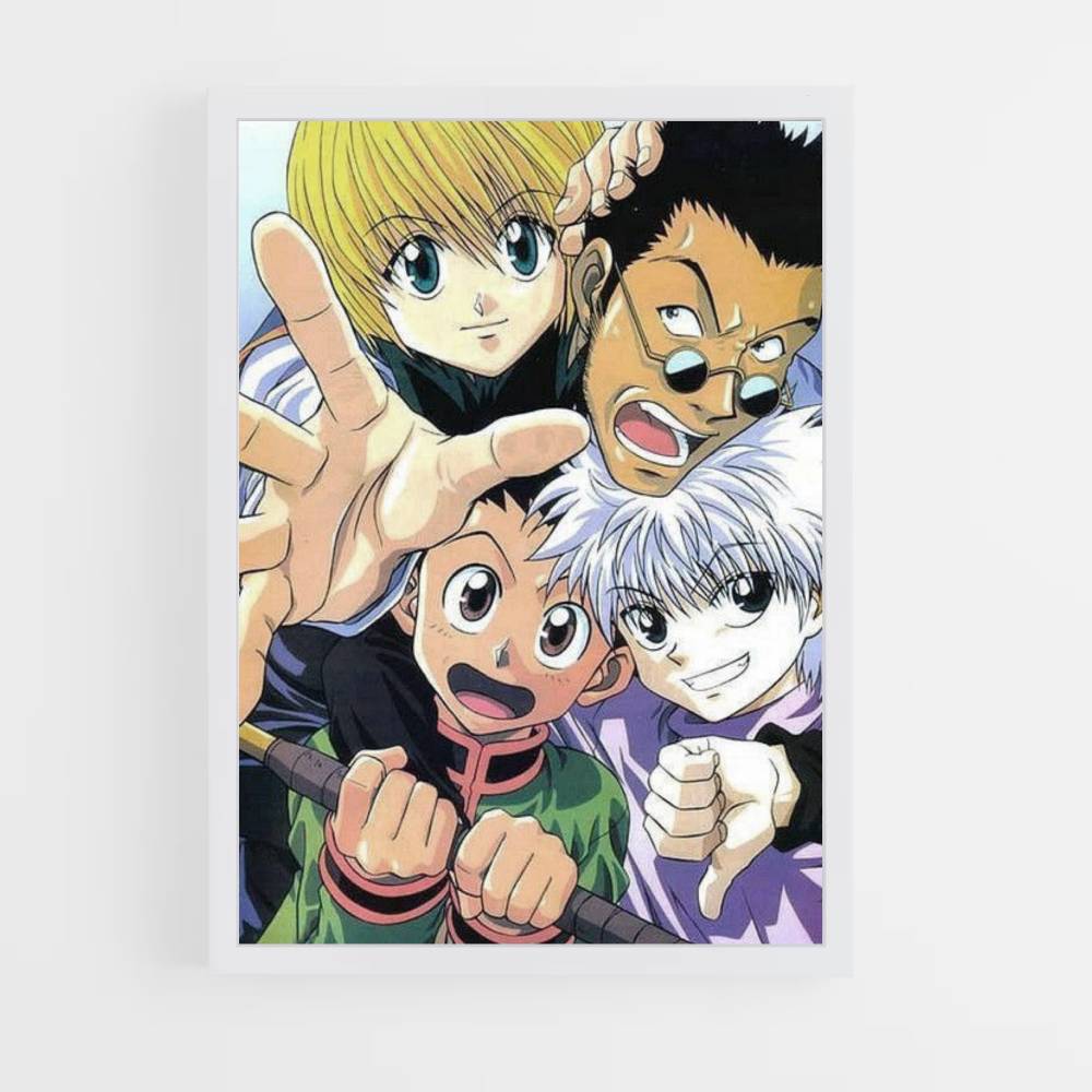 HunterxHunter Vintage Póster