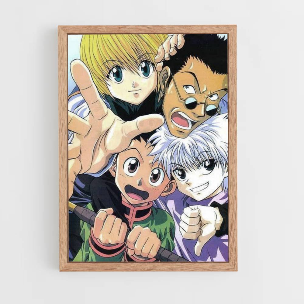 HunterxHunter Vintage Póster