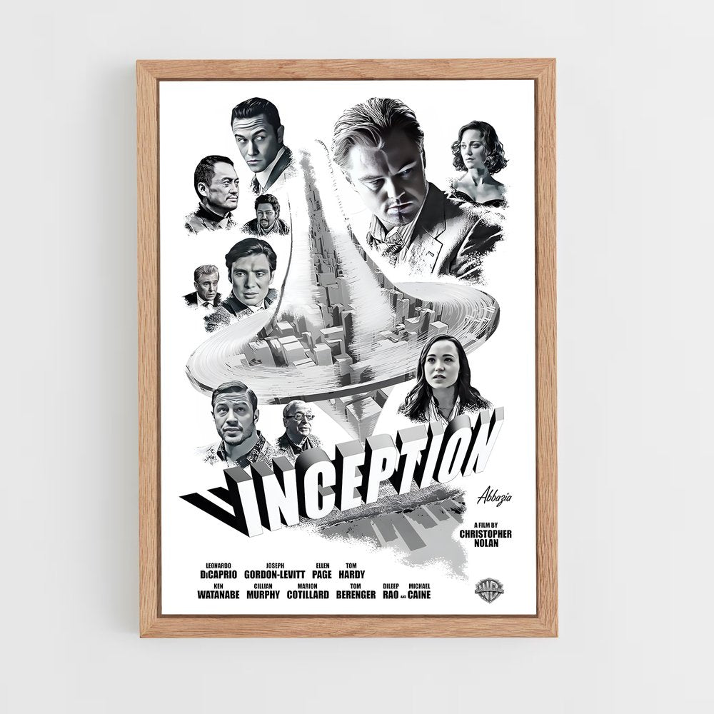 inception-12 cadre Bois clair