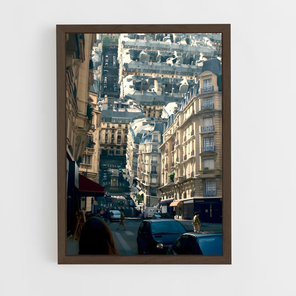 inception-21 cadre Bois foncé