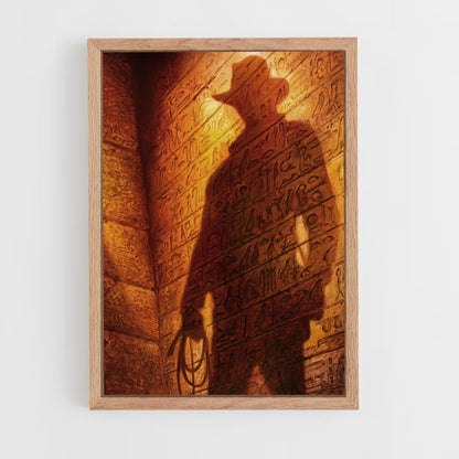 Póster Indiana Jones Lazo