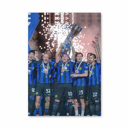 Póster Victoria del Inter de Milán