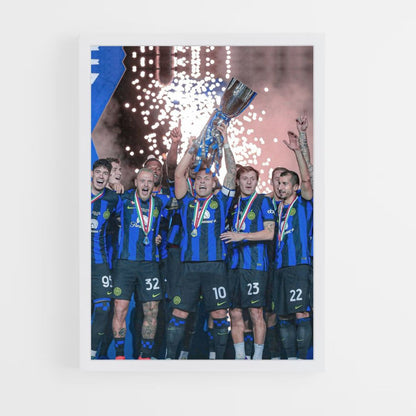 Póster Victoria del Inter de Milán