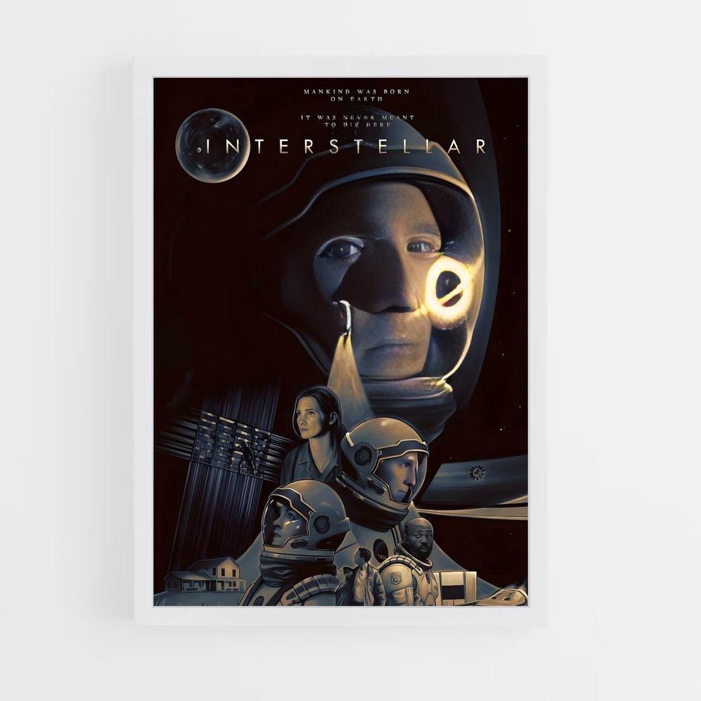 interstellar-3 cadre Blanc