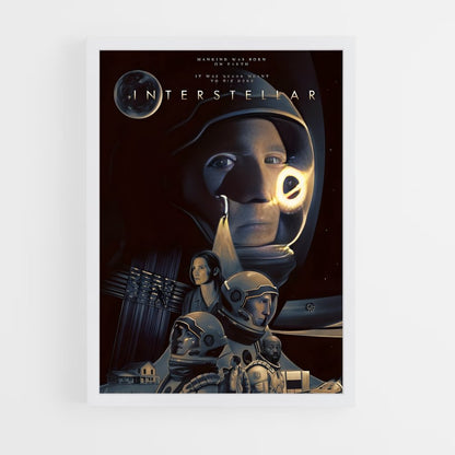 interstellar-3 cadre Blanc