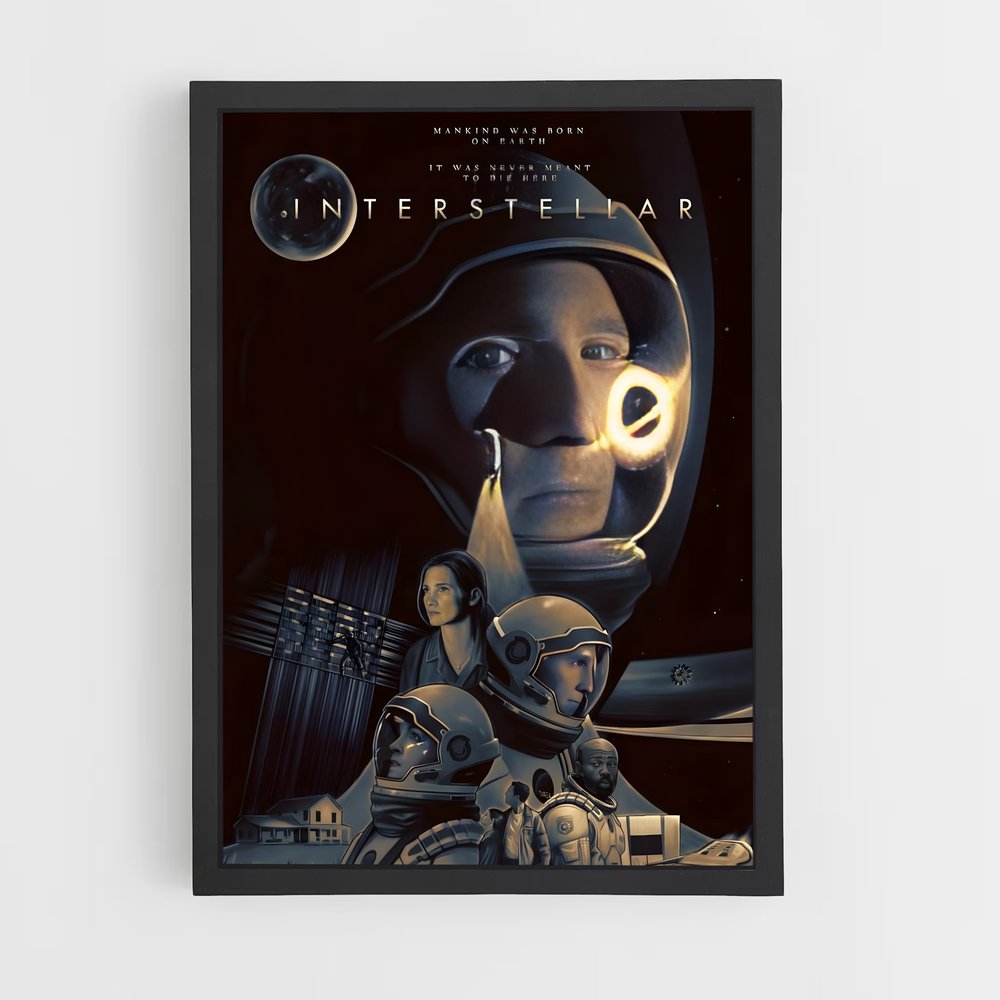 interstellar-3 cadre Noir