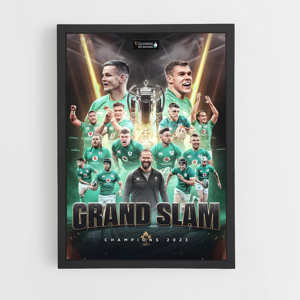 ireland-rugby-13 cadre Noir