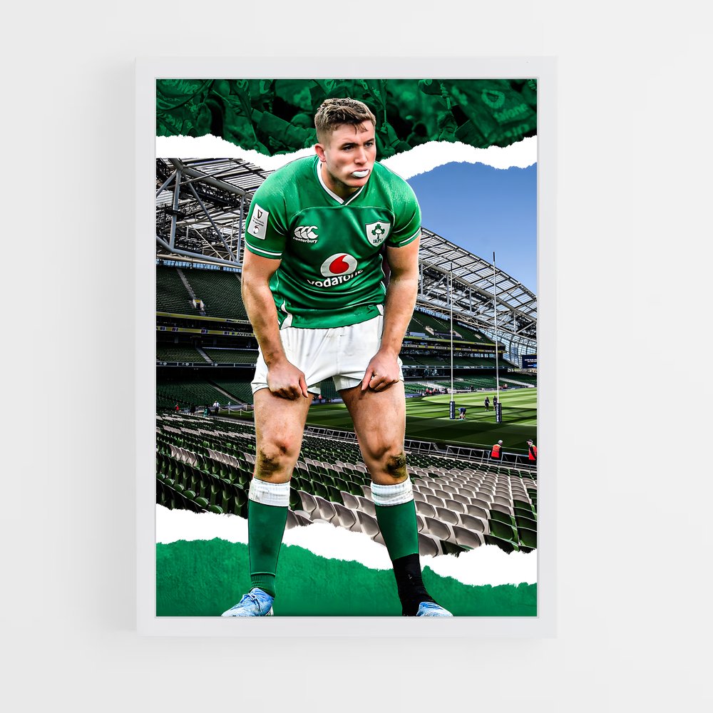 ireland-rugby-7 cadre Blanc