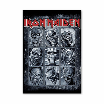 Póster Álbumes de Iron Maiden