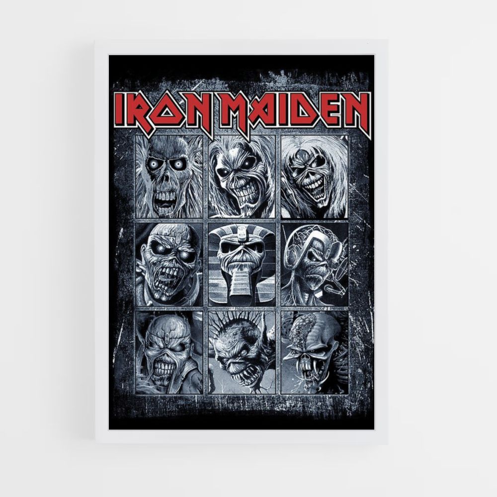 Póster Álbumes de Iron Maiden