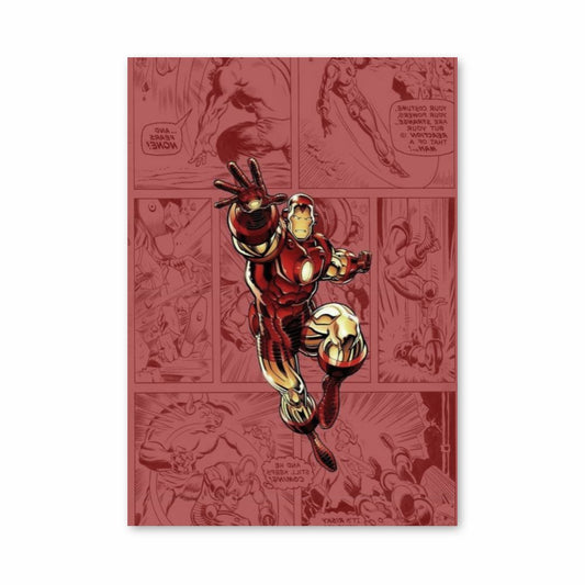 Cartel cómics de Iron Man