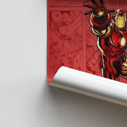 Cartel cómics de Iron Man