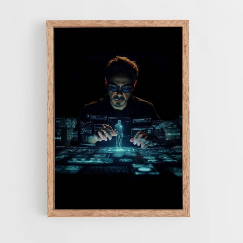 Póster Jarvis Tony Stark