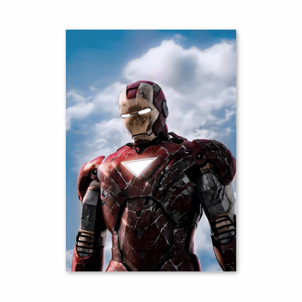 Poster Iron Man Combat